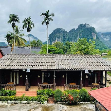 Bungalows Le Jardin Vangvieng Ванг Виенг Екстериор снимка