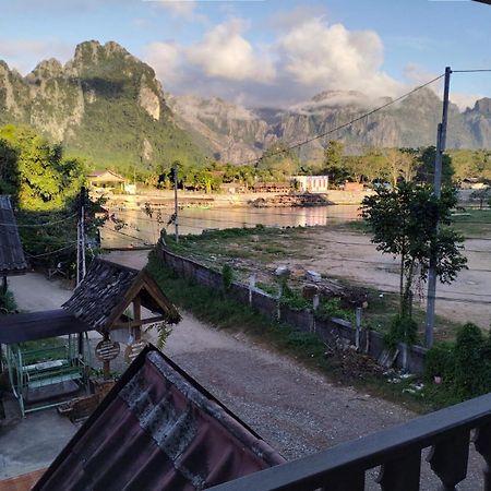 Bungalows Le Jardin Vangvieng Ванг Виенг Екстериор снимка