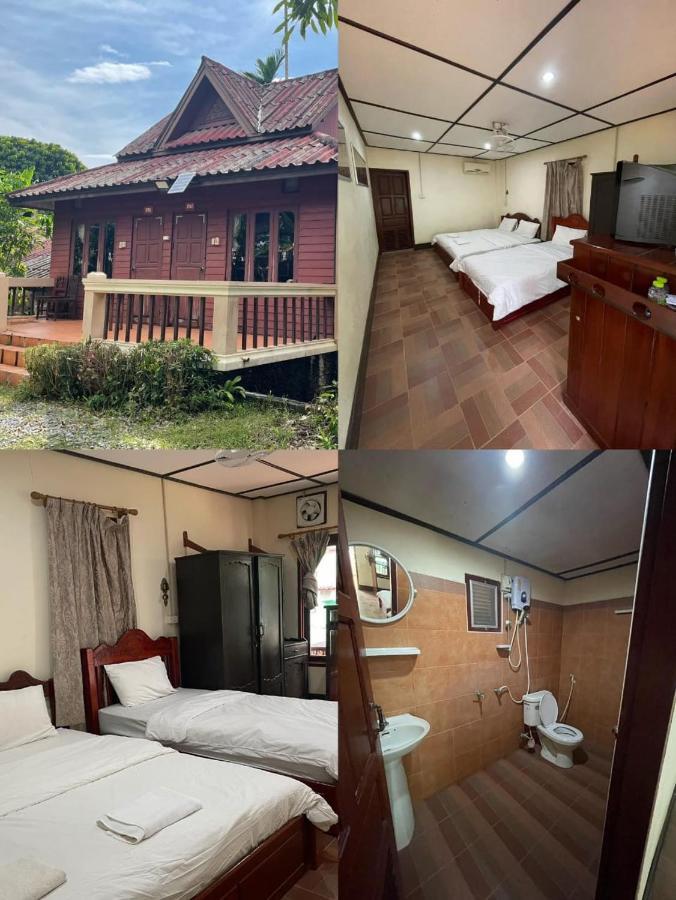 Bungalows Le Jardin Vangvieng Ванг Виенг Екстериор снимка