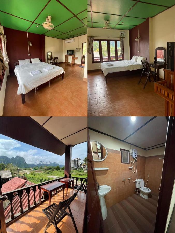 Bungalows Le Jardin Vangvieng Ванг Виенг Екстериор снимка