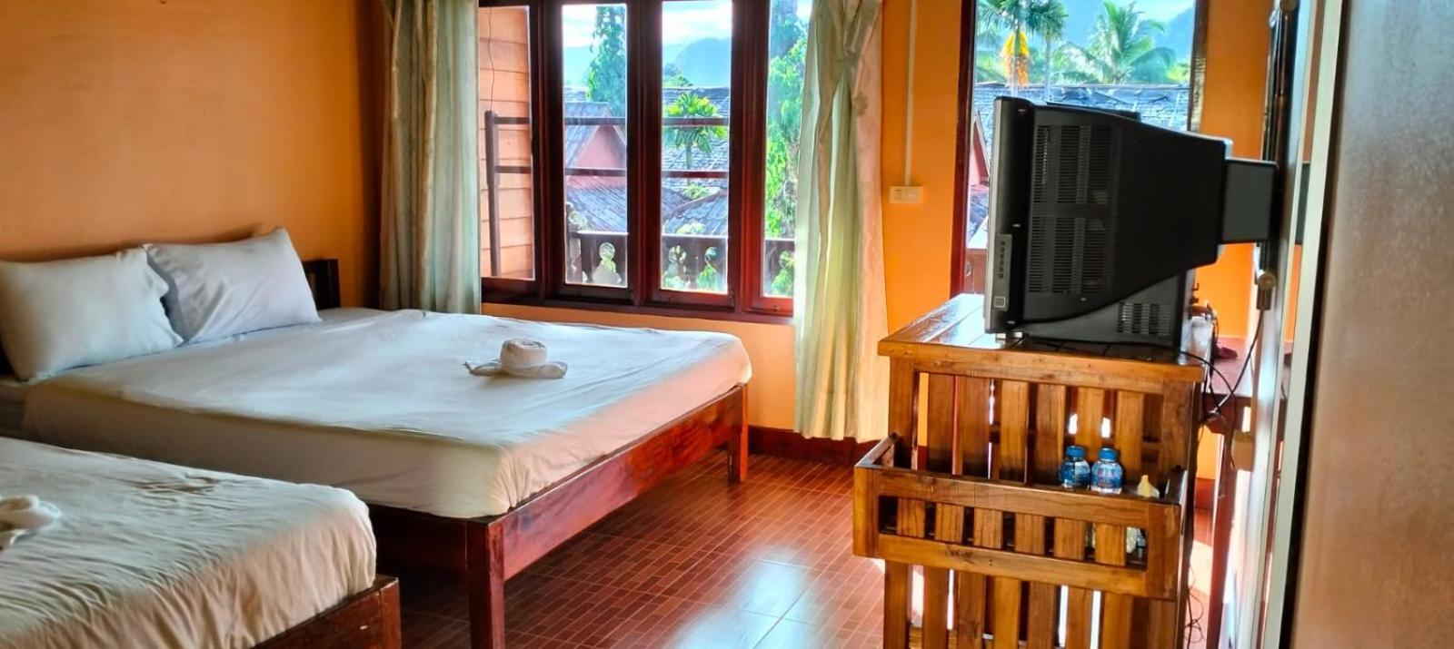 Bungalows Le Jardin Vangvieng Ванг Виенг Екстериор снимка