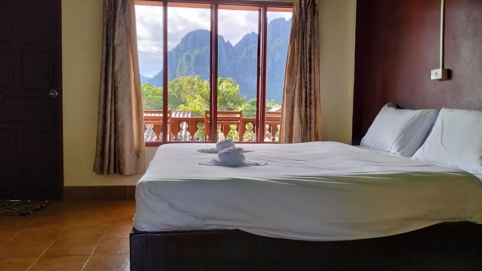 Bungalows Le Jardin Vangvieng Ванг Виенг Екстериор снимка